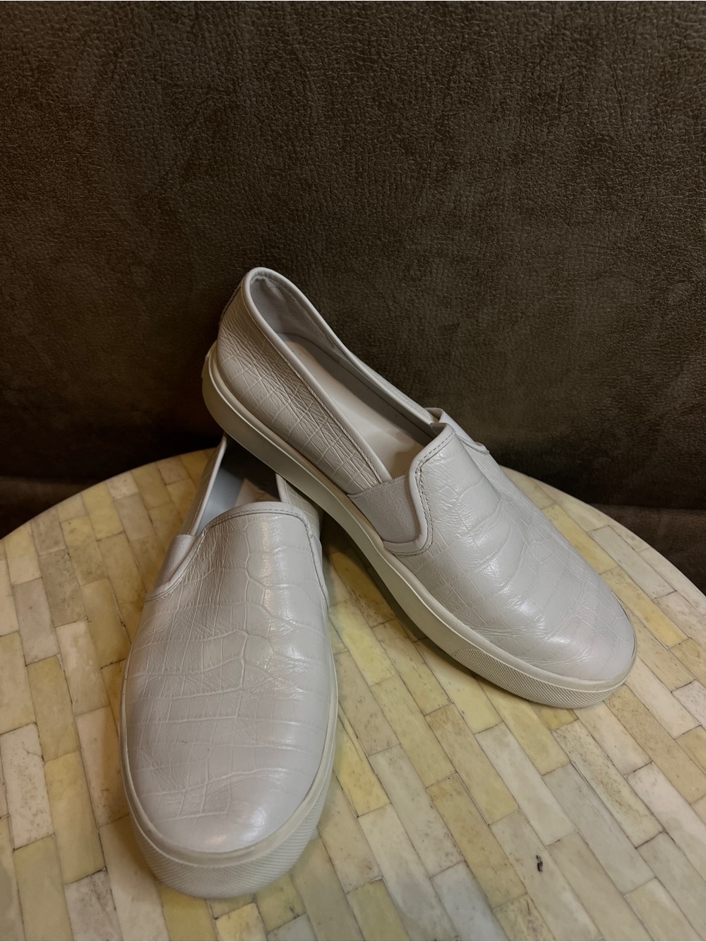 Vince Women’s Slip-On Casual Shoes in Light Beige